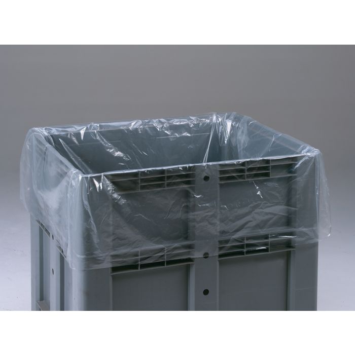 Müllsack 2.000L für Palettenbox, 120x100 cm, transparant, 50mu